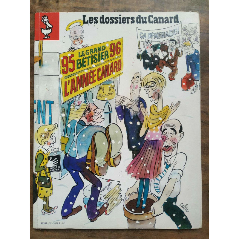Les dossiers du Canard enchaîné N58 95 le grand bêtisier 96...