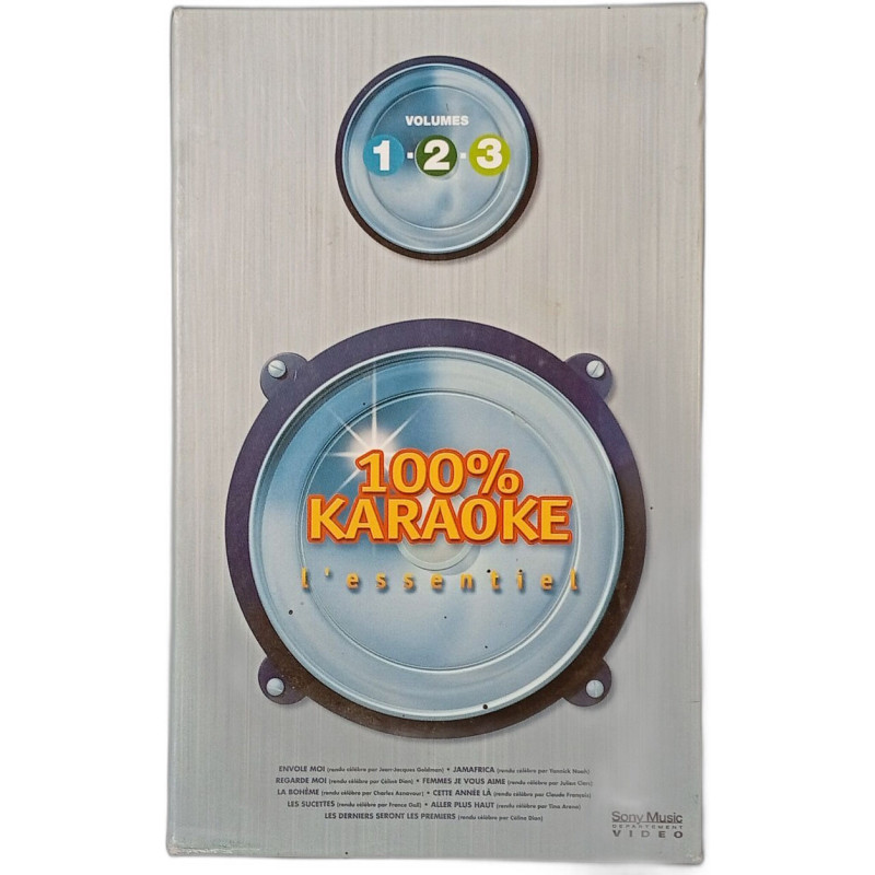 VHS 100% Karaoke vil. 1 2 3