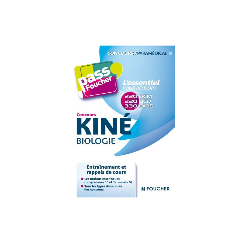 Pass'Foucher - Concours Kiné Biologie