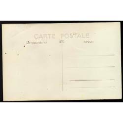 Ancienne carte photo SKITTLE ALLEY NAAFI Piste de Jeu de Quilles à...