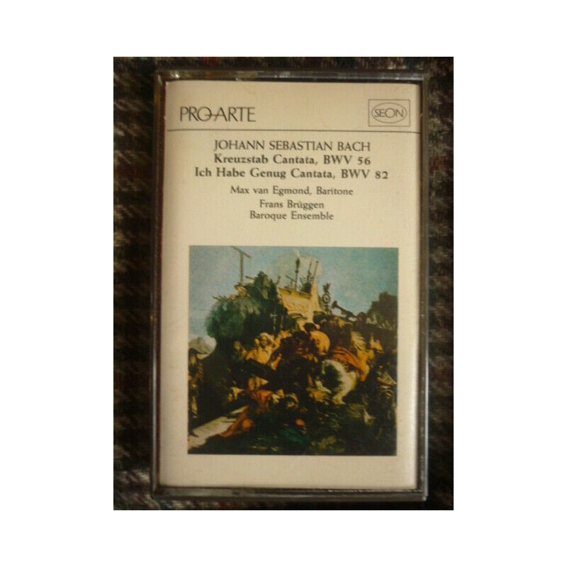 Bach Kreuzstab Cantata-Ich Habe Genug Cantata Cassette Audio-Pro...