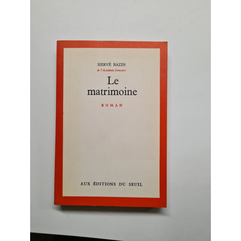 Le matrimoine