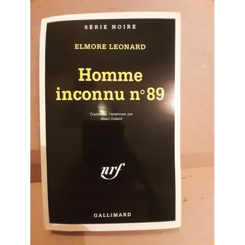 Homme Inconnu n89 gallimard