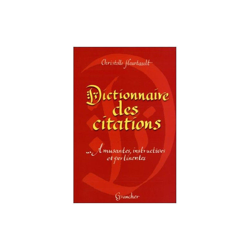 Dictionnaire de citations