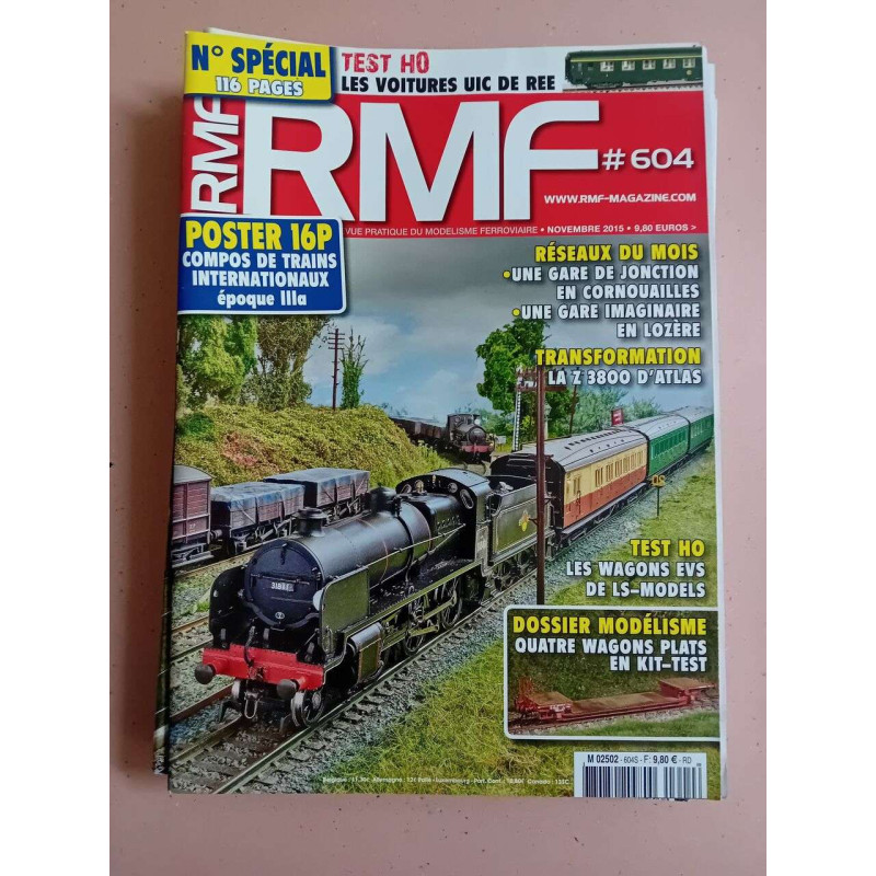 Revue RMF (Rail Miniature Flash) N° 604