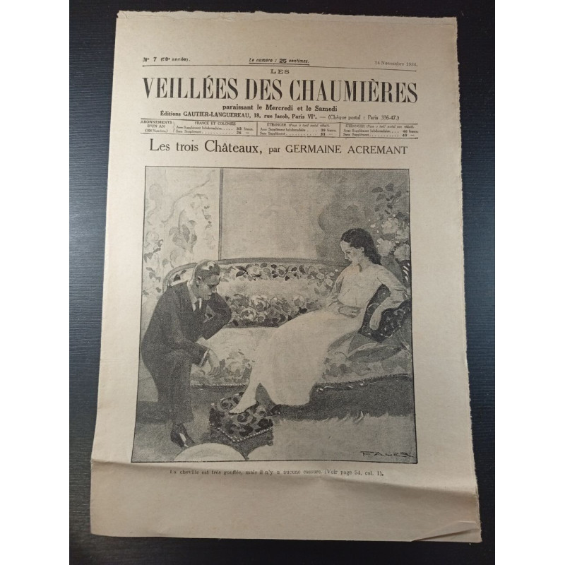 Les veillées des chaumières n°7 58e année