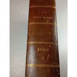 La Revue de Paris - Septième année Tome Cinquième - septembre...