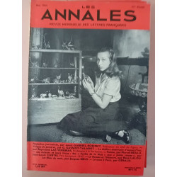 Revue Les annales des lettres françaises N° 115