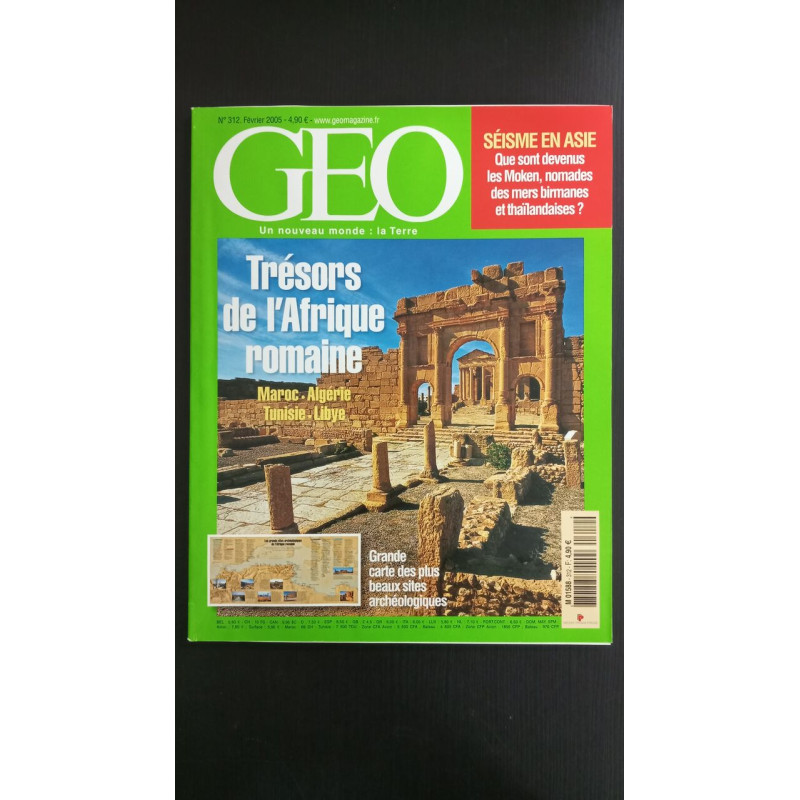 Revue Géo Magazine N° 312