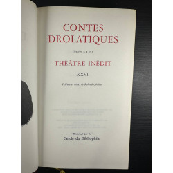 Contes Drolatiques Dixains 3 4 et 5 - Théâtre inédit XXVI