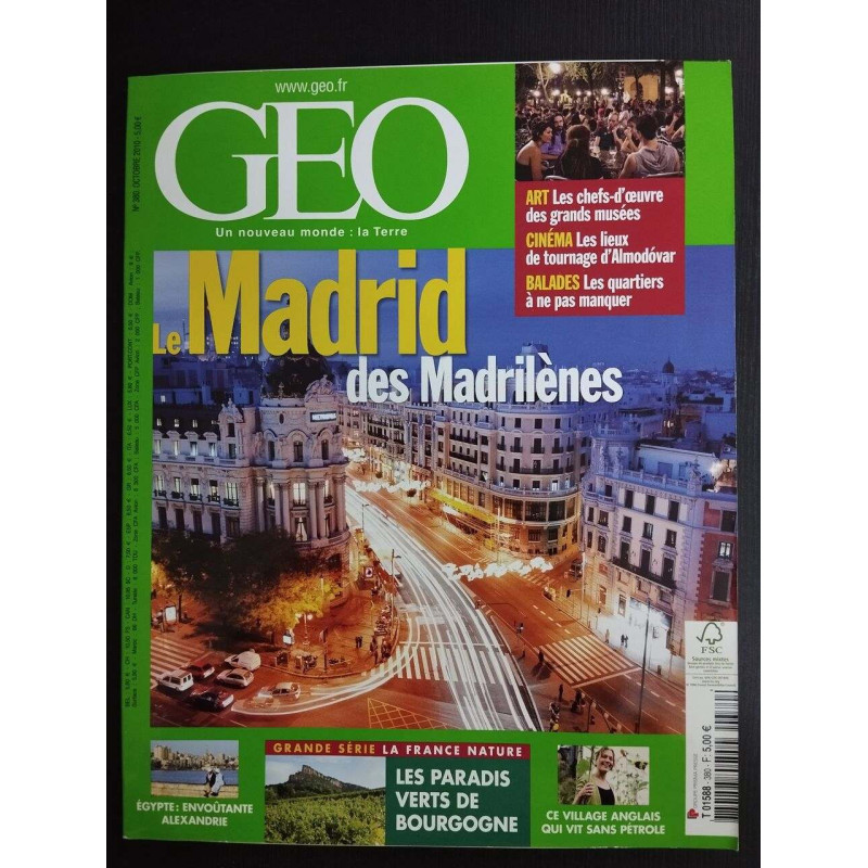 Revue Géo Magazine N° 380
