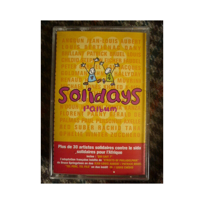 SOLIDAYS l'album CassetteAudio-K7 Solidarité SIDA 74321767614
