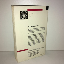 m j Herskovits LES BASES DE L'ANTHROPOLOGIE CULTURELLE Poche