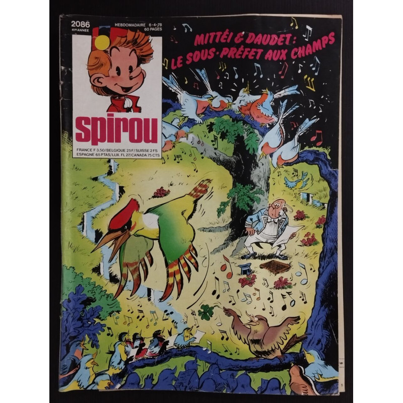 Revue Le Journal de Spirou N° 2086