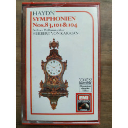 Haydn Symphonien Nos 83 101 104 - Herbert von Karajan Cassette...