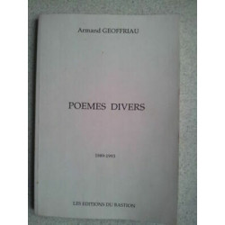 Poesie Divers 1989 1993 edizioni Del bastione