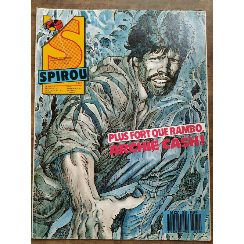 Magazine Spirou n2582 Octobre 1987