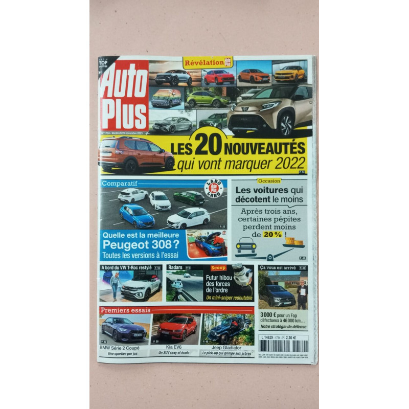 Revue Auto Plus N° 1734