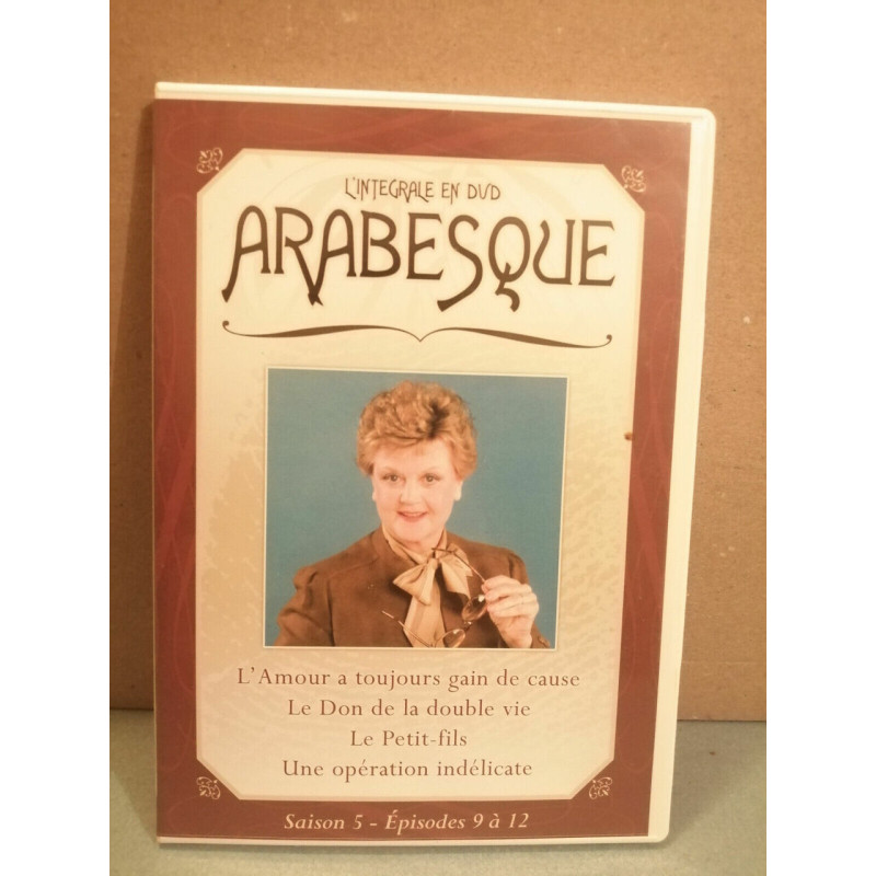 Arabesque Saison 5 épisodes 9 à 12 DVD simple