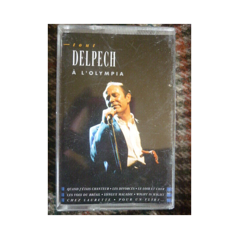 Tout Delpech à l'Olympia Cassette Audio-K7 Disques Trema 110417