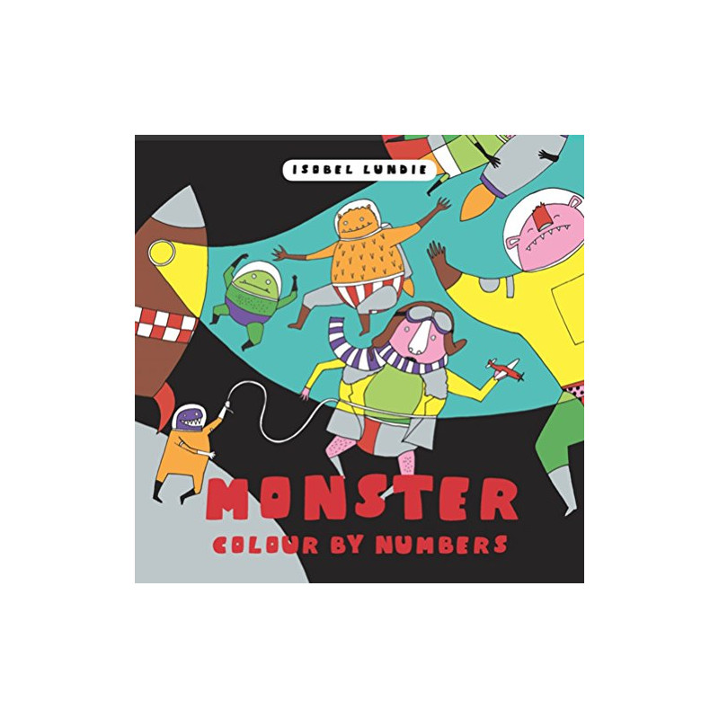 Colour By Numbers: Monster Mayhem