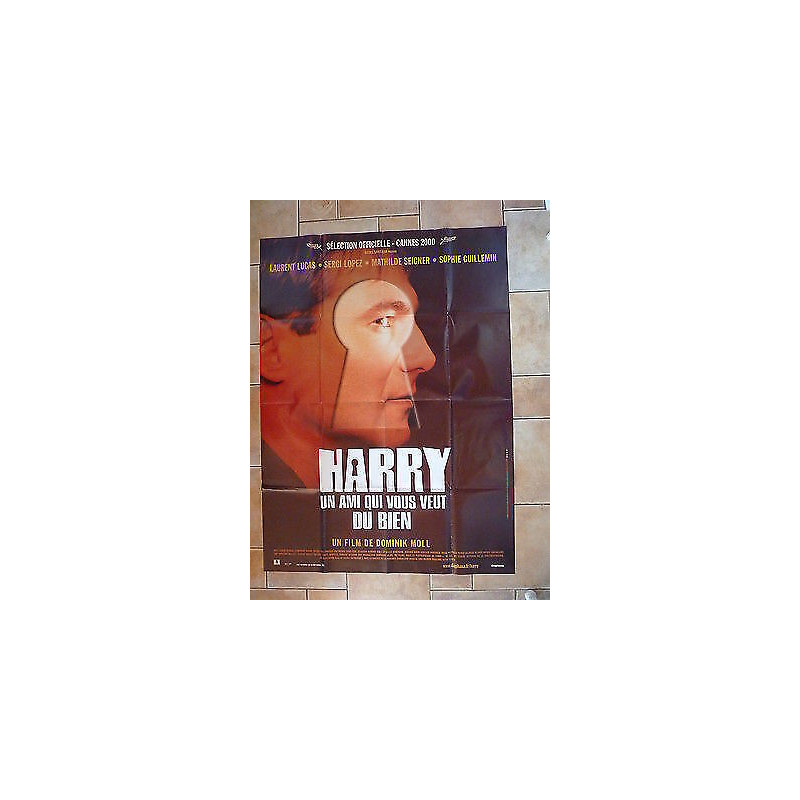 Affiche 120 X 160 HARRY UN AMI QUI VOUS VEUT DU BIEN Sergi Lopez...