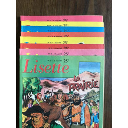 Lisette (La Prairie) N°14 15 16 17 18 19 20 21 - 1957