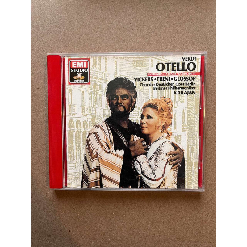 Verdi Otello - Herbert von Karajan CD EMI