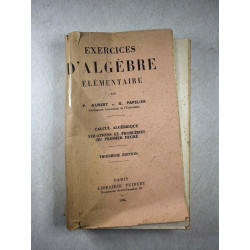 Exercices d'algèbres élémentaire - troisième édition