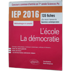 IEP 2016 135 fiches pour réussir l'épreuve de question...
