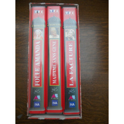 Coffret 3 VHS Au théâtre ce soir Jacqueline Maillan TF1 Video