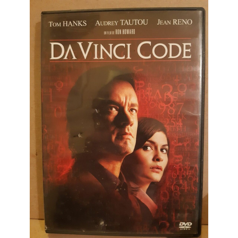 Dã Vinci Code Tom Hanks Audrey Tautou Jean Reno DVD