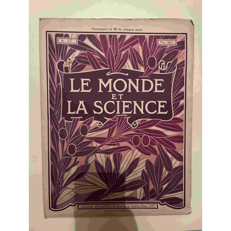 Le Monde et la Science N°37