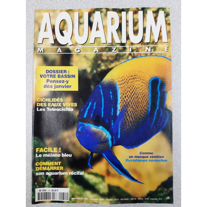 Revue Aquarium Magazine n° 130