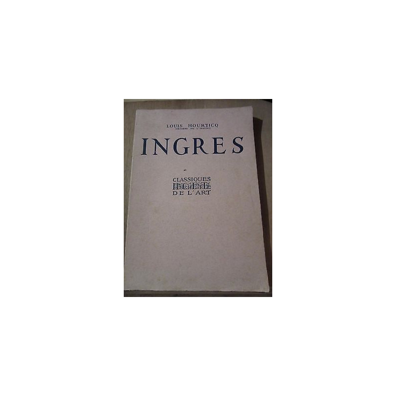ingres Hachette Classiques de l'art