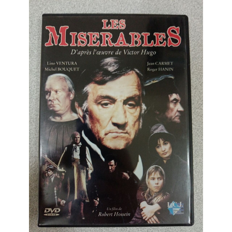 DVD - Les Misérables (Lino Ventura Michel Bouquet Jean Carmet et...