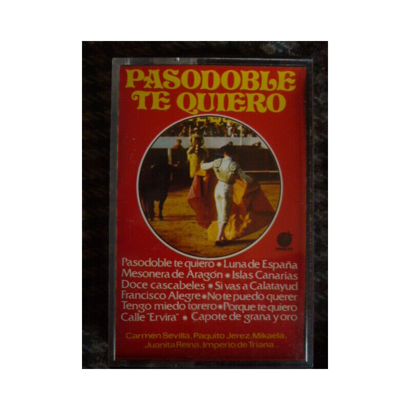 PASODOBLE TE QUIEROCassette Audio-K7 Impacto EC-010