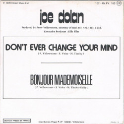 Don't Ever Change Your Mind