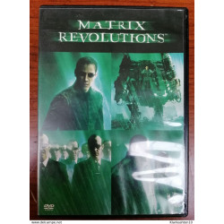 Matrix Revolutions Keanu Reeves Laurence Fishburne DVD simple