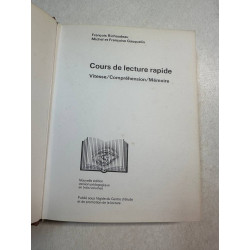 Cours de lecture rapide - Vitesse / compréhension / mémoire 1 et 2