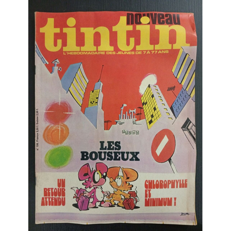 Revue Le Journal de Tintin Nouvelle série N° 106