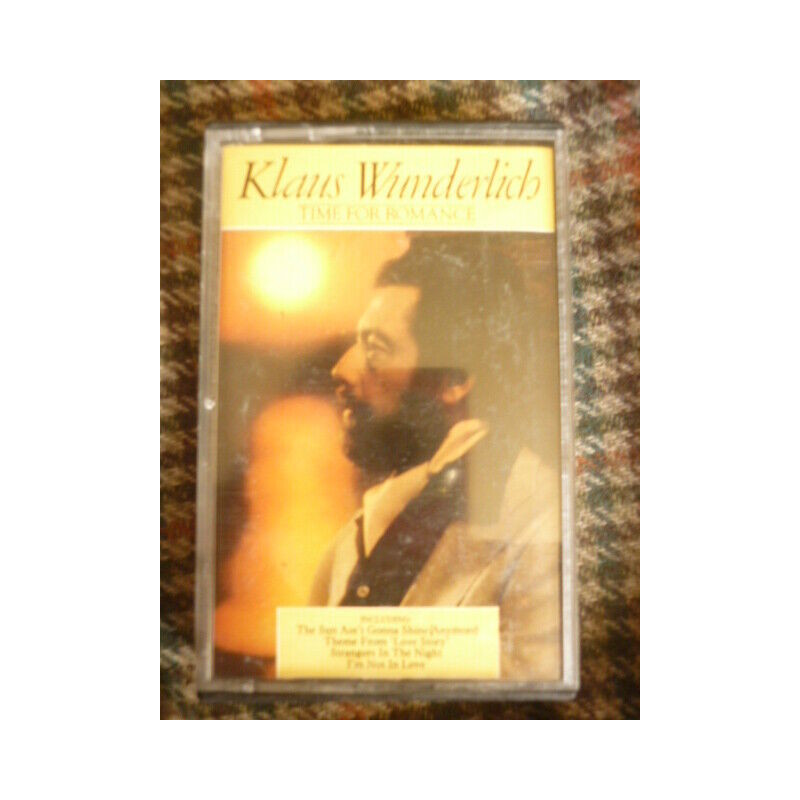 KLAUS WUNDERLICH Time for Romance Cassette Audio-K7 PICKWICK CN4 2064