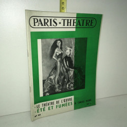 PARIS THEATRE n 80 ETE ET FUMEES de Tennessee Williams 1954