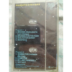 Paquito D'Rivera Why Not Cassette Audio-K7 NEUVE SOUS BLISTER
