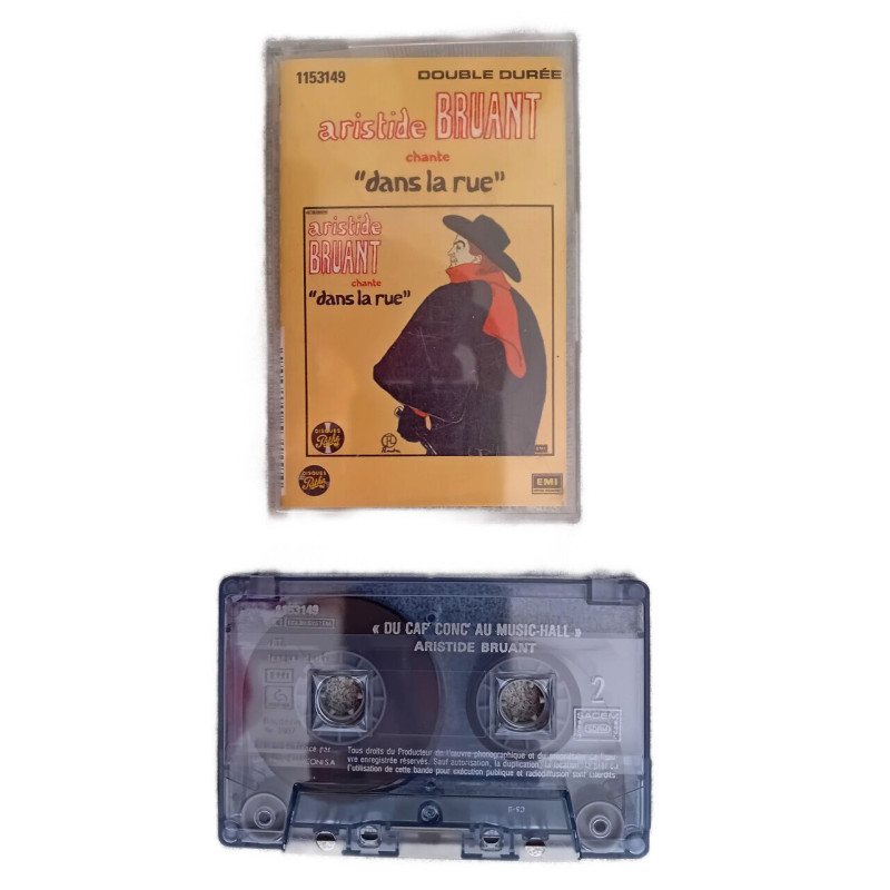 K7 Audio : Aristide Bruant chante "Dans la Rue"