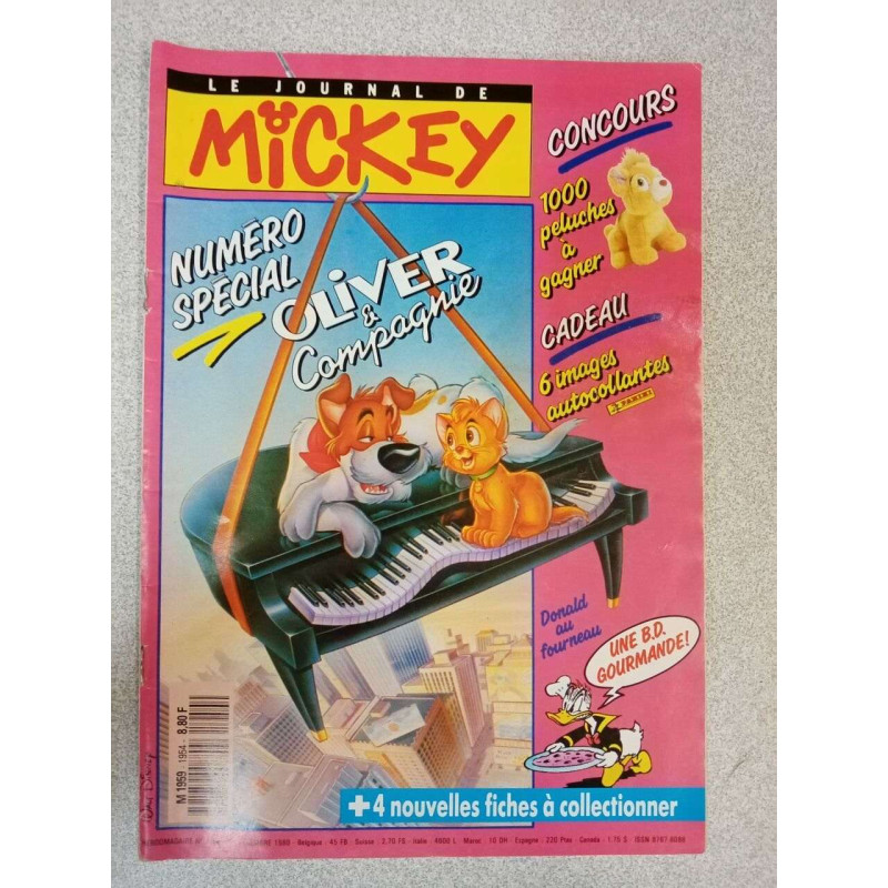 Le Journal de Mickey nº 1954 / Décembre 1989
