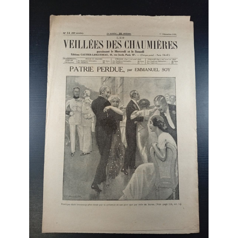Les veillées des chaumières n°14 56e année