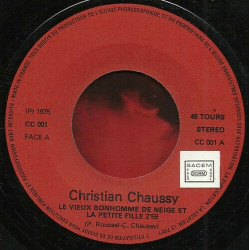 Le Vieux Bonhomme De Neige Et La Petite Fille