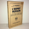 Richard Thurnwald L'ESPRIT humain ESSAI DE PALEOPSYCHOLOGIE 1953