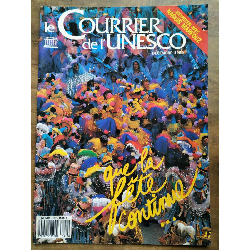 Le courrier de l'Unesco n912 Décembre 1989